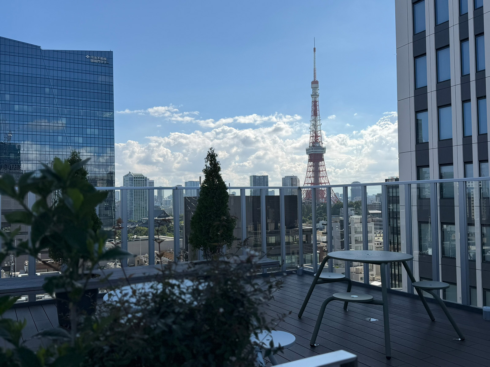 屋上からの景色